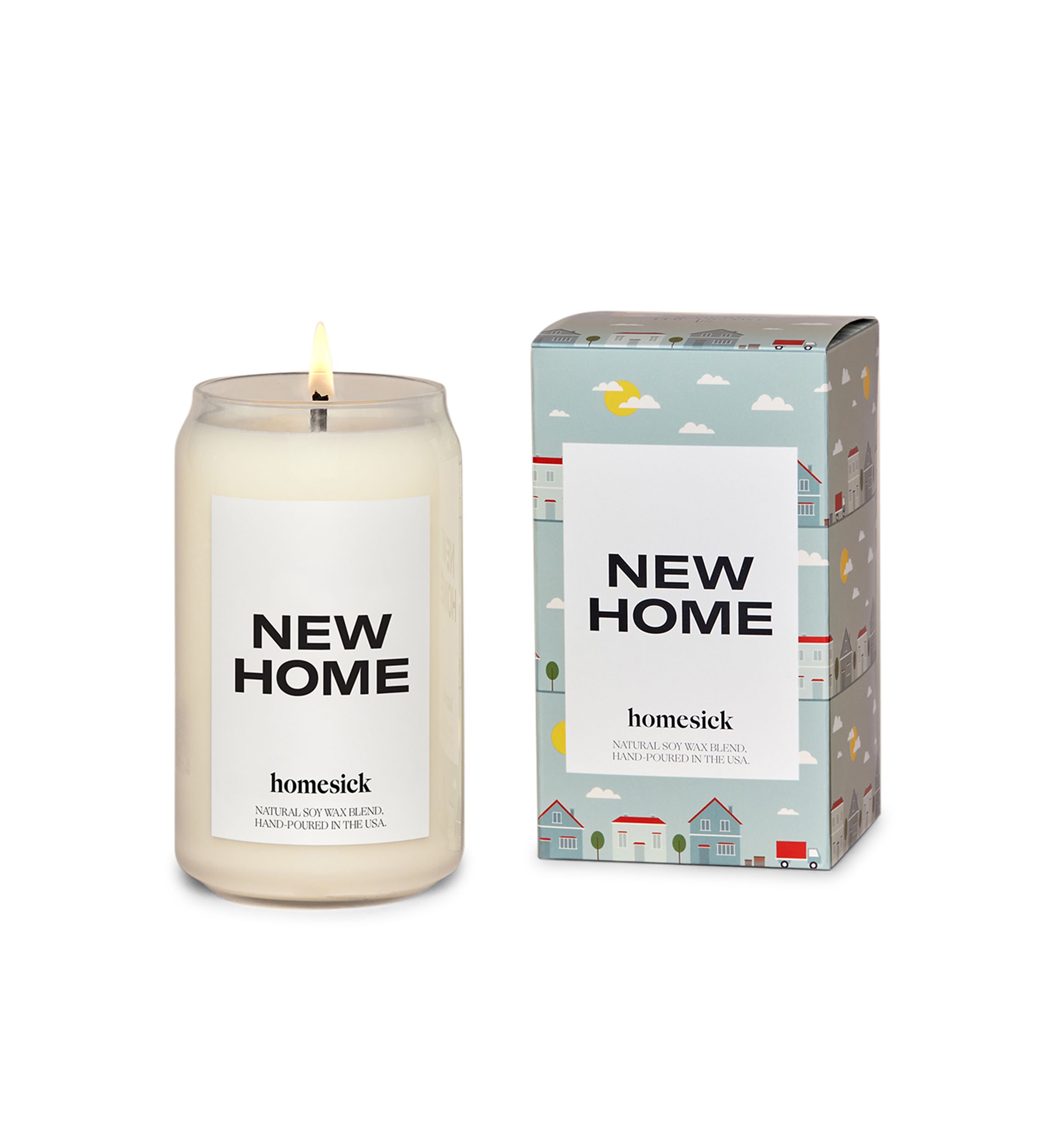 New Home Candle