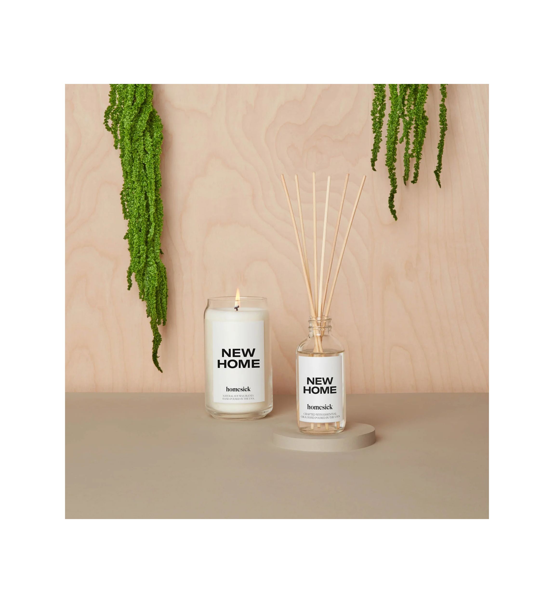 New Home Candle