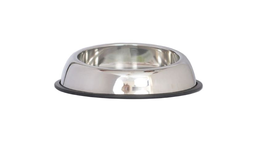 2 Pack Heavy Weight Non-Skid Easy Feed High Back Pet Bowl for Dog or Cat - 24 oz - 3 cup
