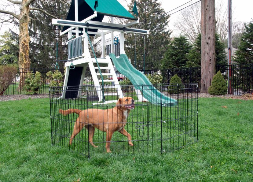 Eight Panel Portable Playpen