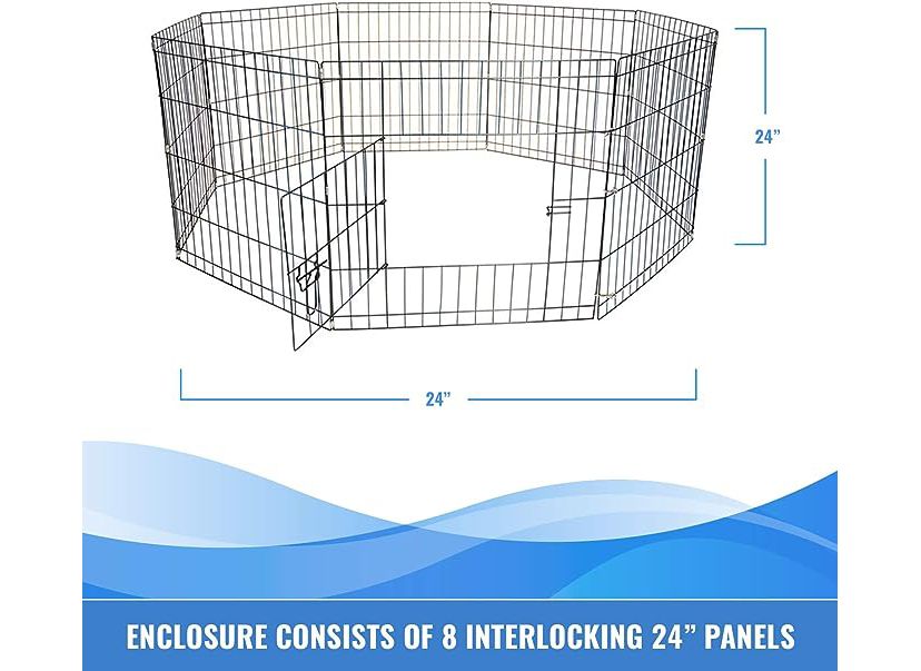 Eight Panel Portable Playpen