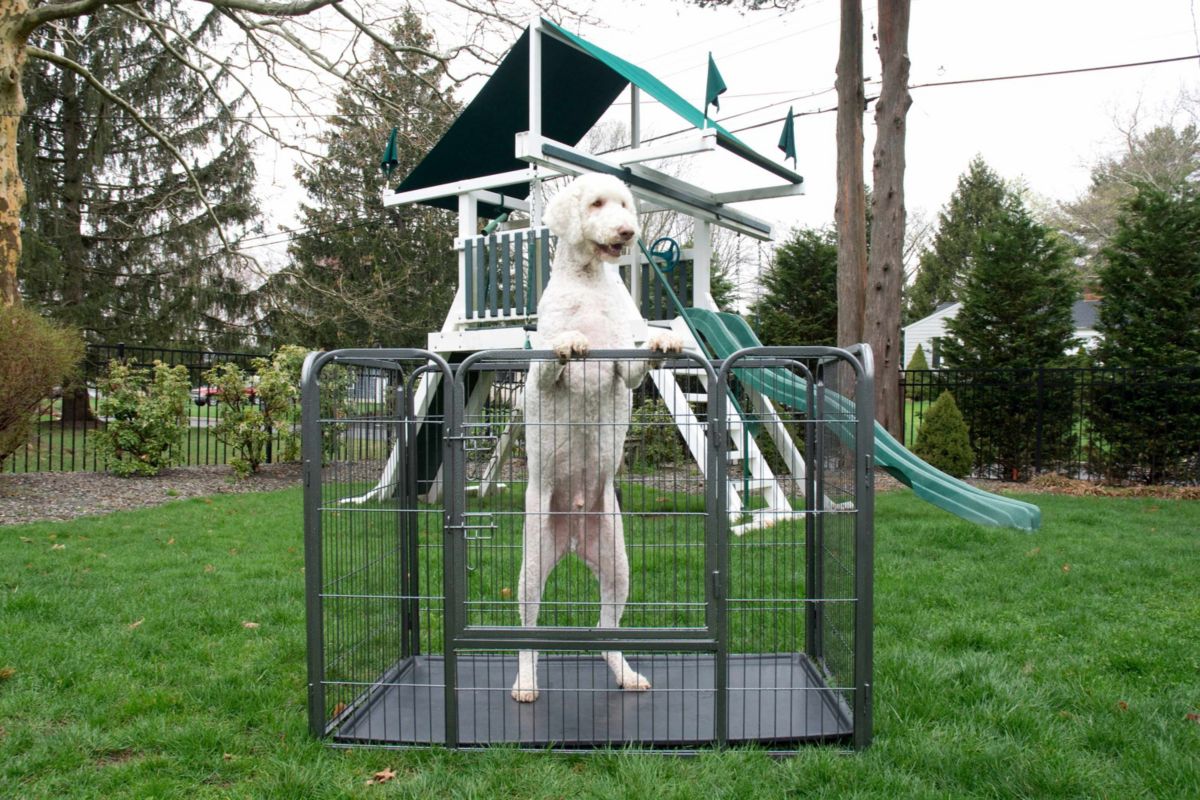 Heavy Duty Rectangular Tube Playpen - 36" Height