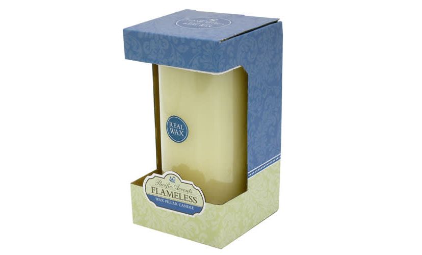 Flat Wax Pillar