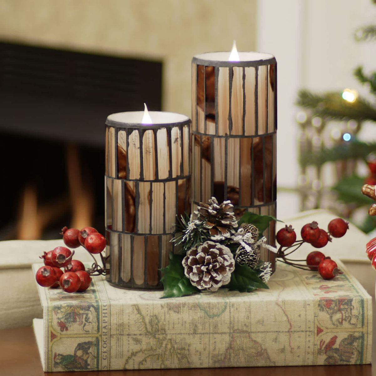 Mosaic Solare Candle