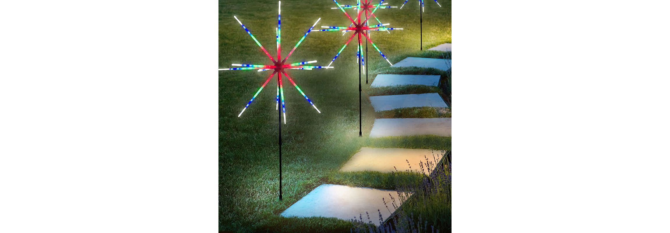 Colored Sparkler LED Light