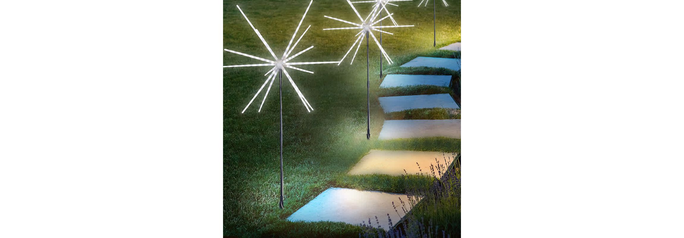 White Sparkler LED Light