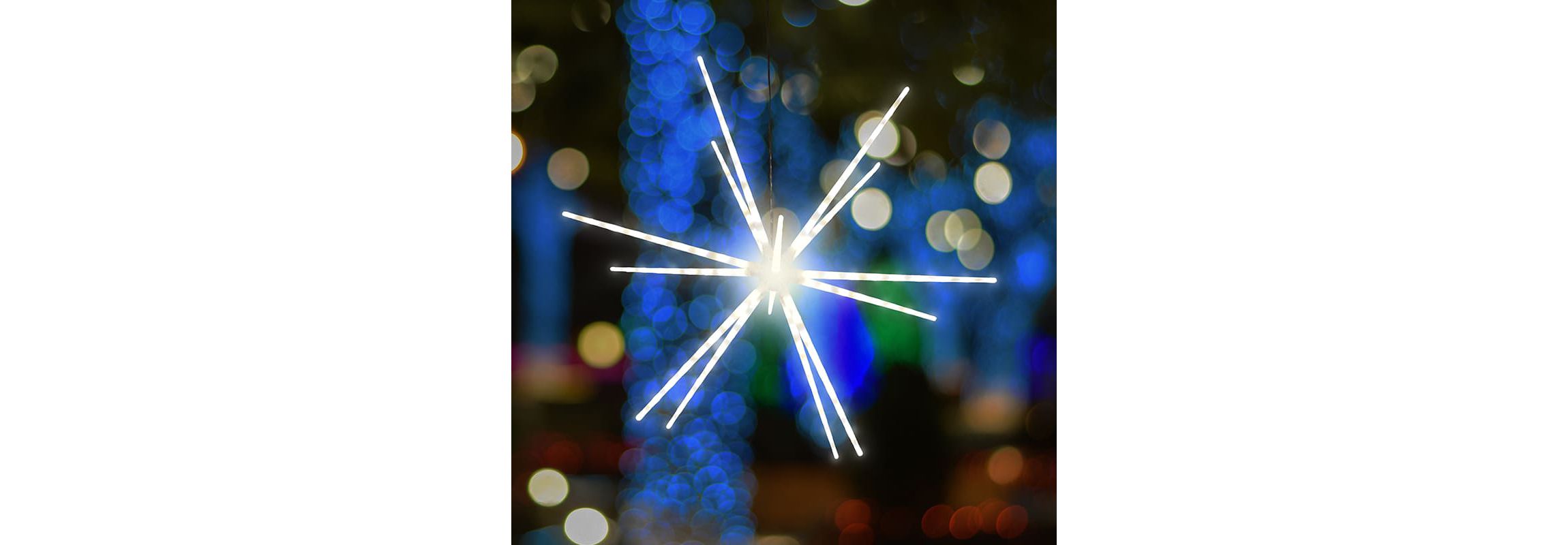 White Sparkler LED Light