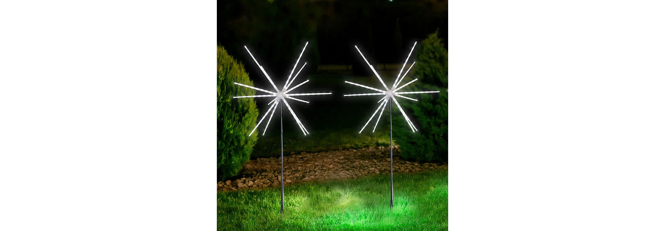 White Sparkler LED Light