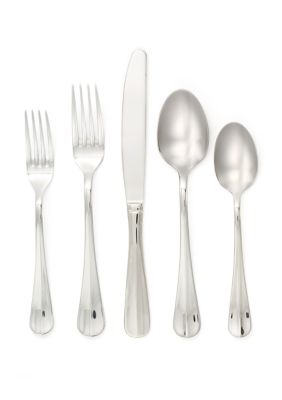 Kitchinox Harmony Flatware Set, Silver, 45 Pieces - Service 8