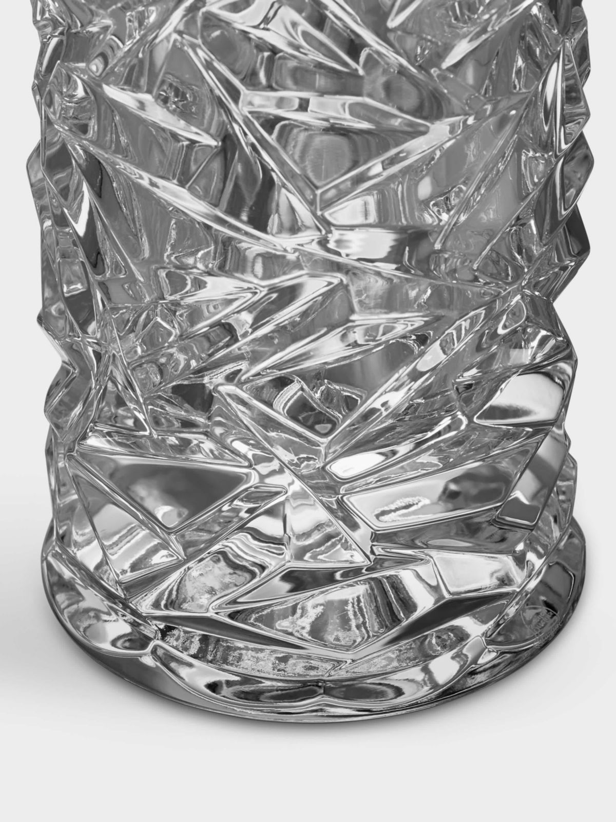 CARAT VASE SILVERRIM
