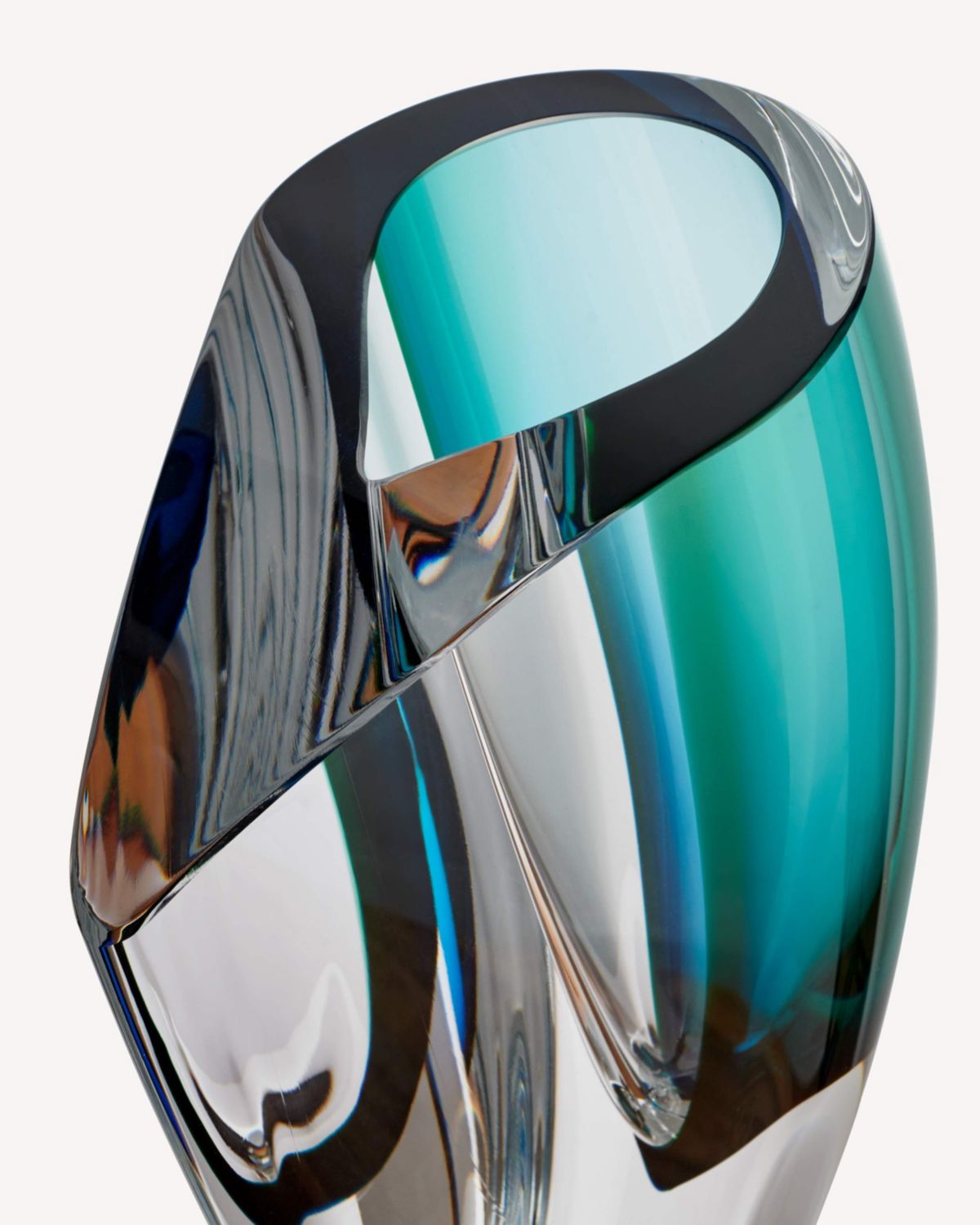 Mirage Vase Blue/Green Large