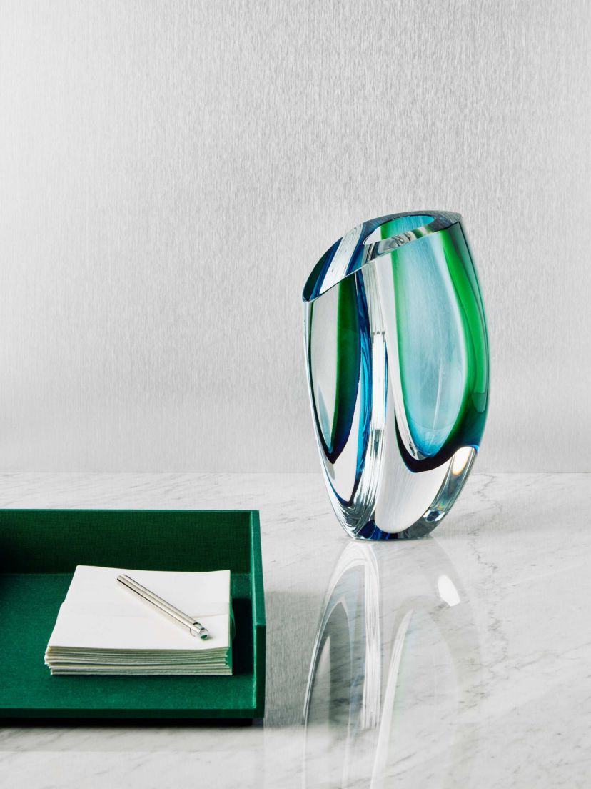 Mirage Vase Blue/Green Large