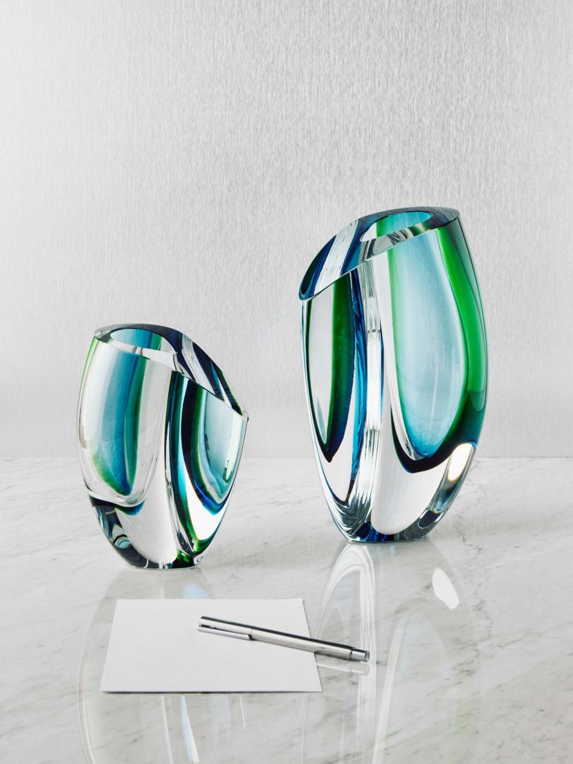 Mirage Vase Blue/Green Large