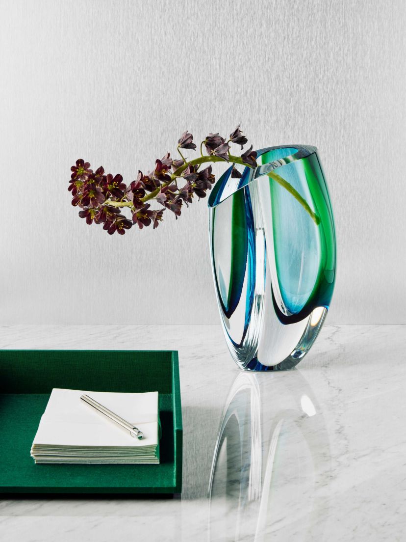 Mirage Vase Blue/Green Large