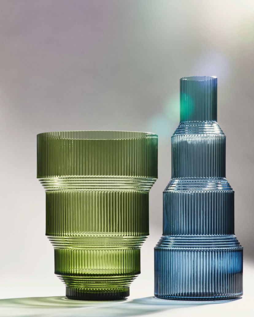 Pavilion Vase Blue Xl