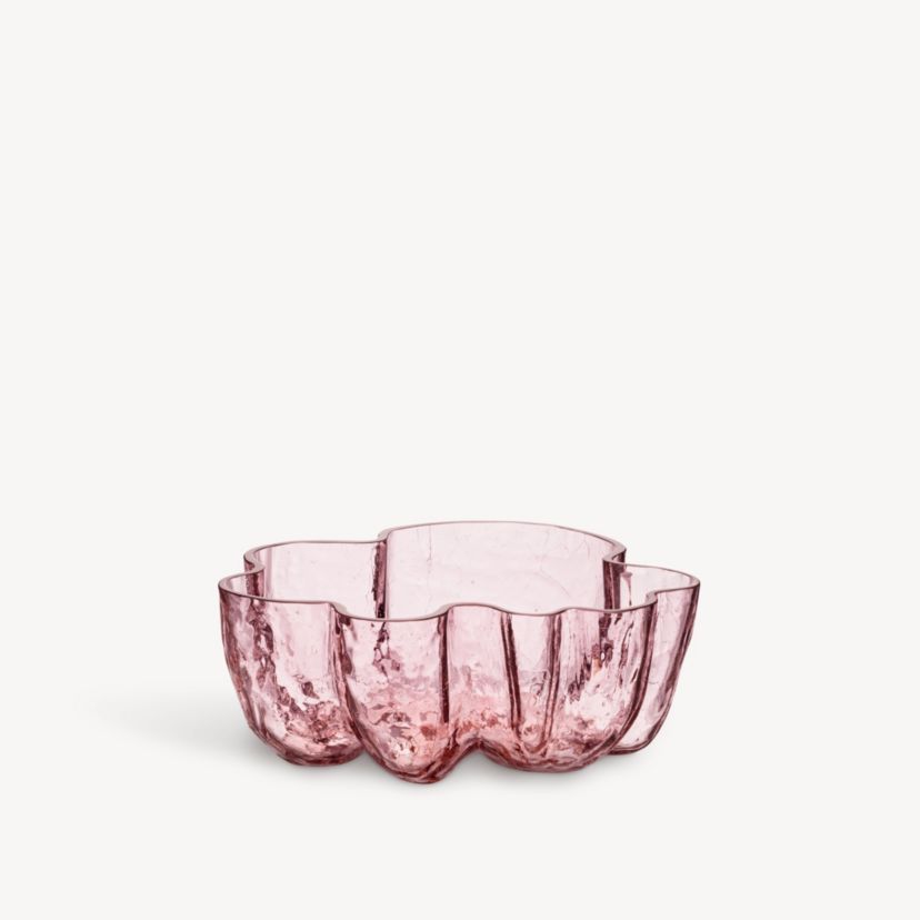 CRACKLE BOWL PINK