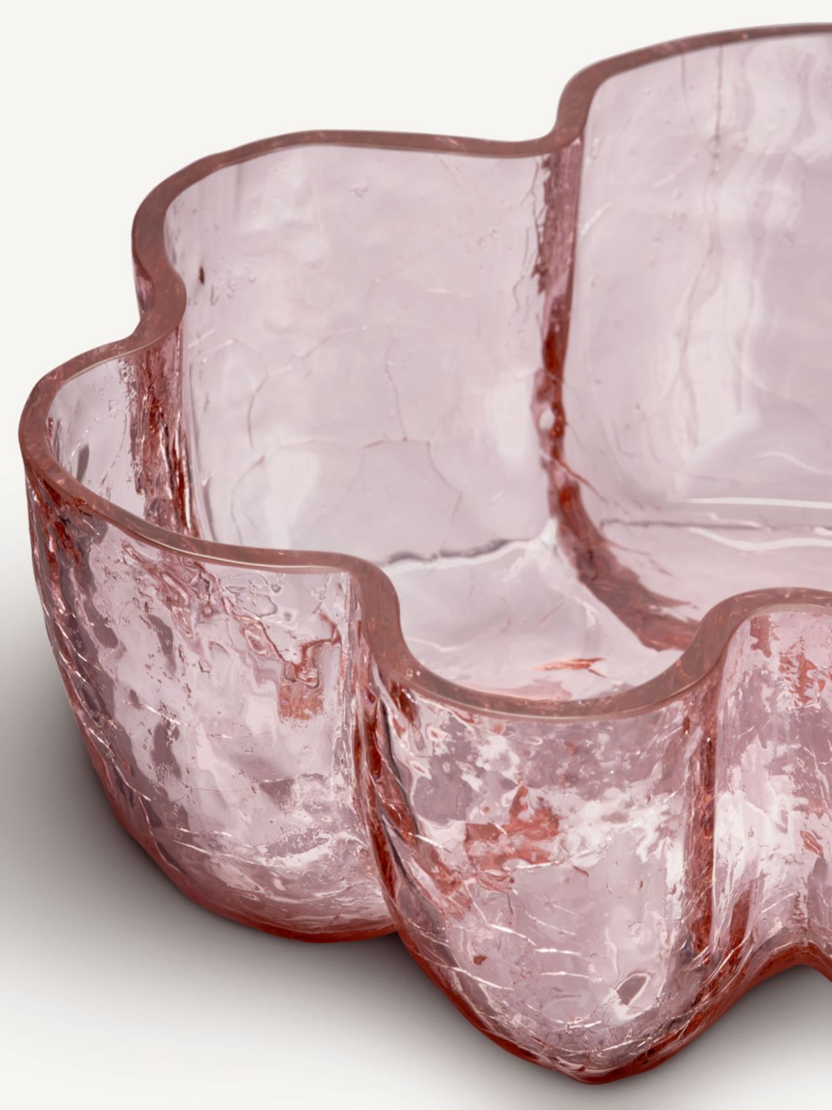 CRACKLE BOWL PINK