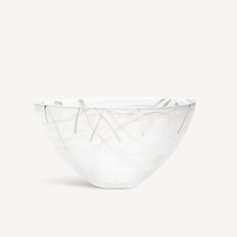CONTRAST BOWL WHITE/WHITE MEDIUM