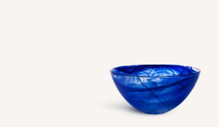 Contrast Bowl Blue/Blue Large
