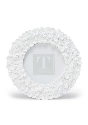 Round Hydrangea Picture Frame