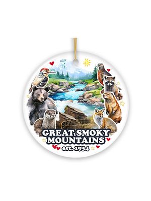 OrnamentallyYou Great Smoky Mountains National Park Ornament