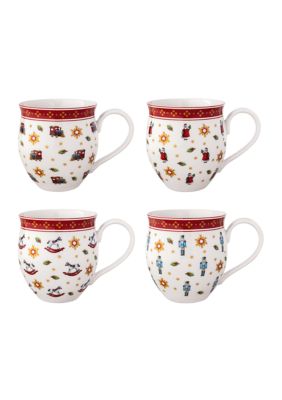 Villeroy & Boch Anniversary Mugs, Set of 4