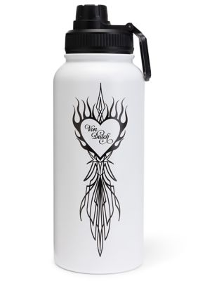Von Dutch 32oz Orange Cow Hydration Double Walled Insulated Stainless Steel Bottle