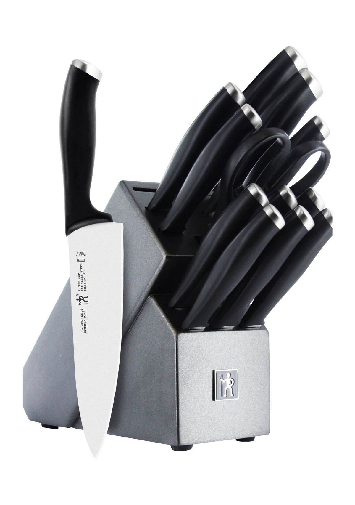Silvercap 14 Piece Knife Block Set