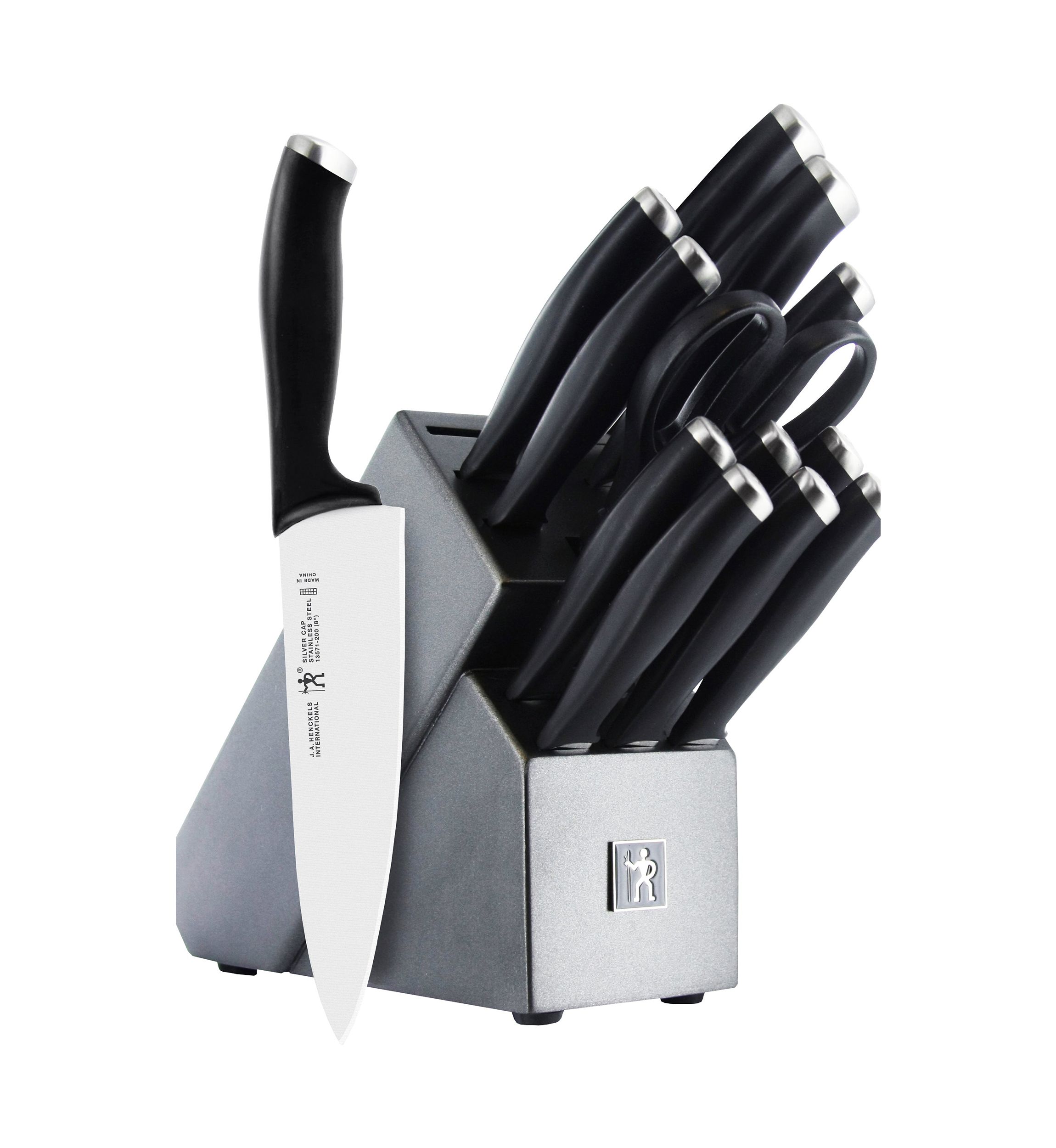 Silvercap 14 Piece Knife Block Set