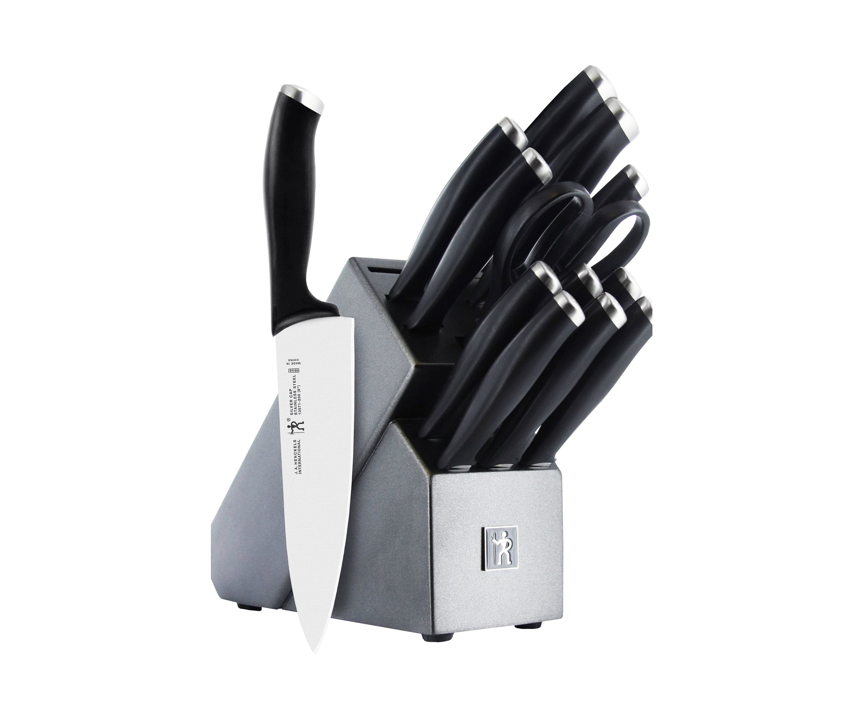 Silvercap 14 Piece Knife Block Set