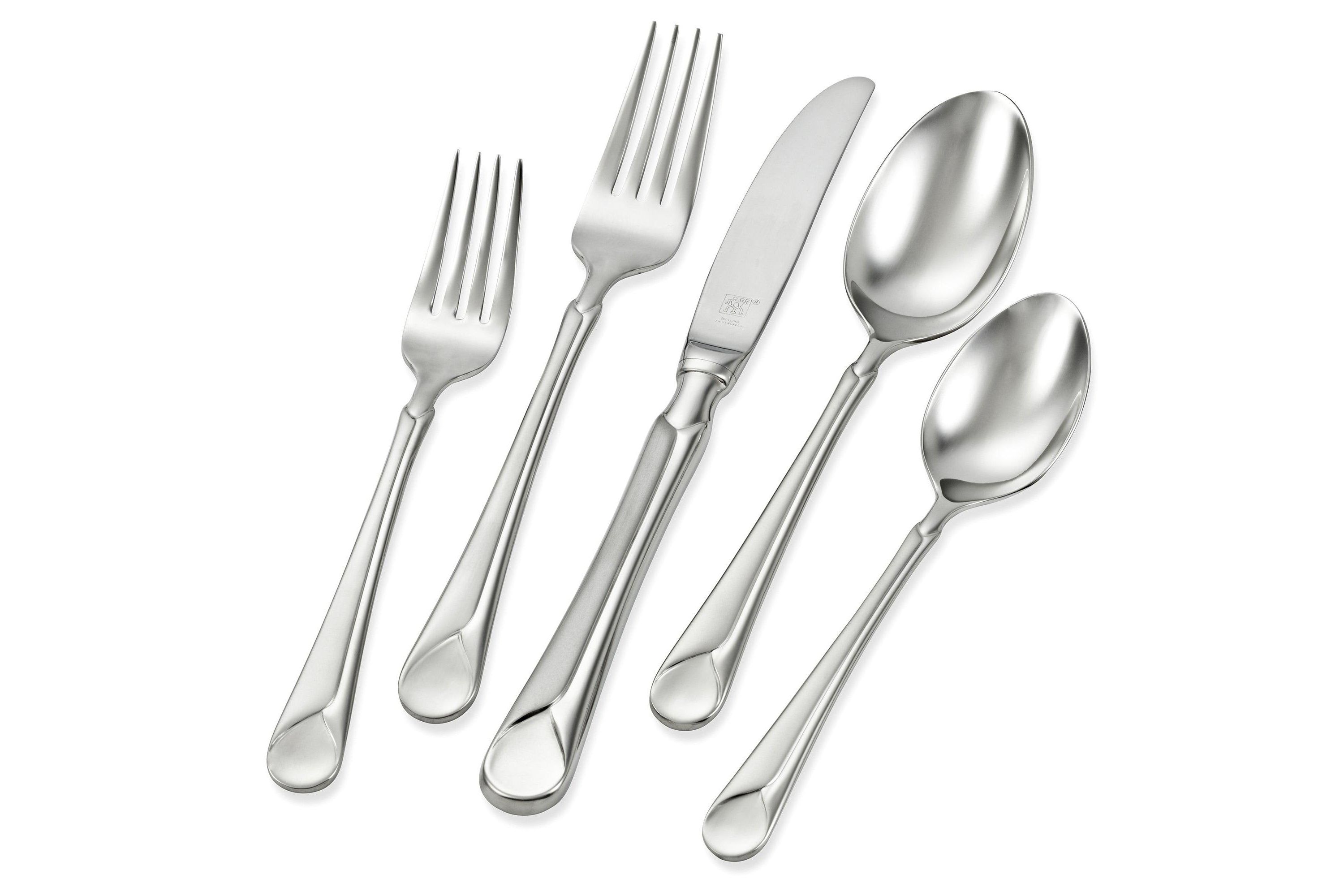 Provence 45pc 18/10 Stainless Steel Flatware Set