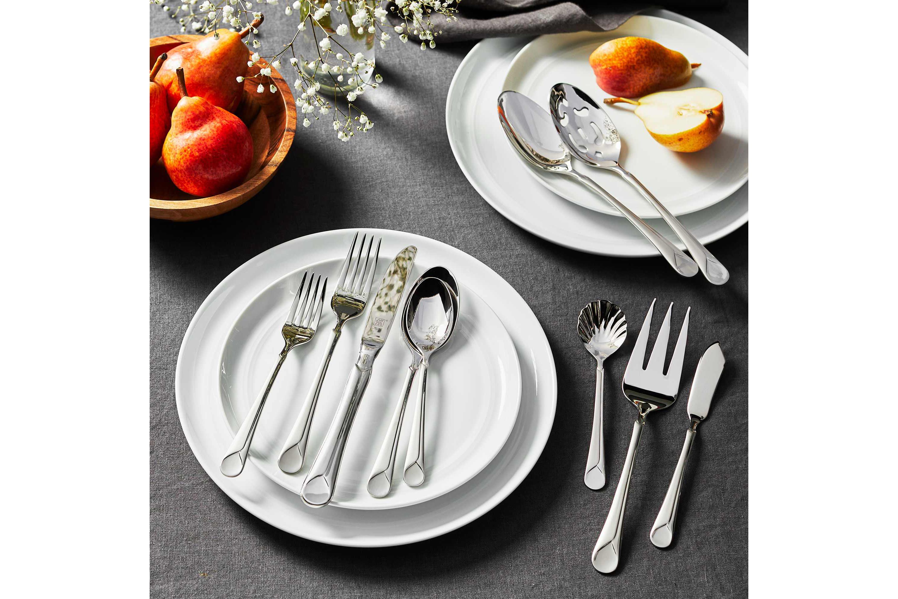 Provence 45pc 18/10 Stainless Steel Flatware Set
