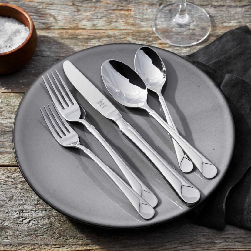 Provence 45pc 18/10 Stainless Steel Flatware Set