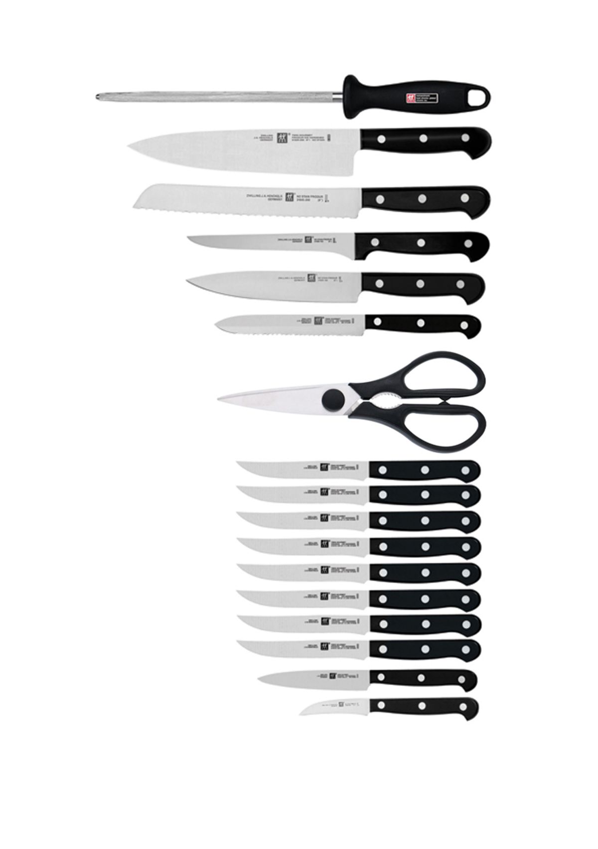 Twin Gourmet 18 Piece Block Set