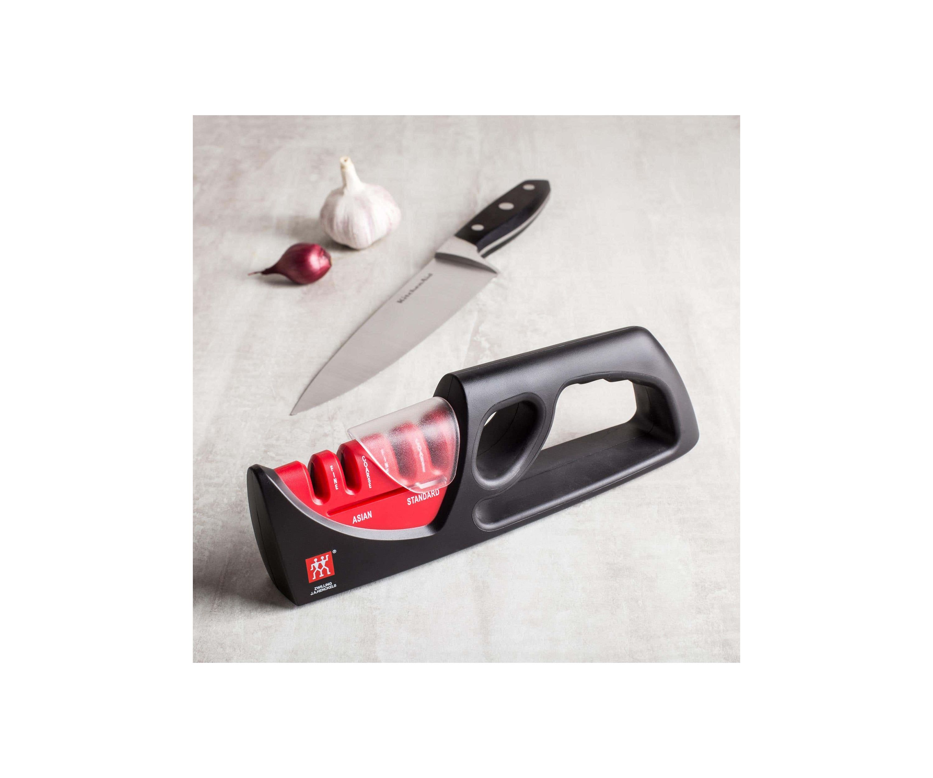 4-Stage Pull Through Knife Sharpener