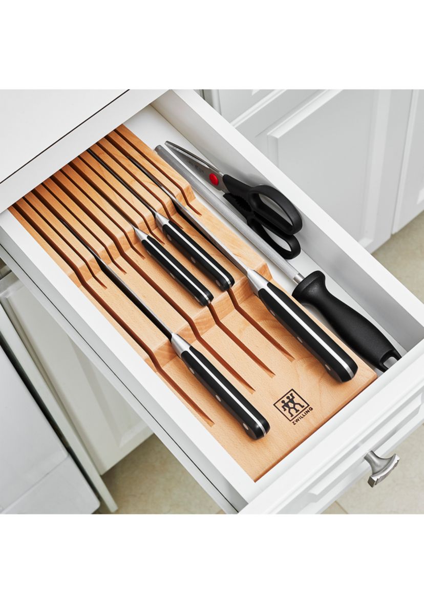 In-Drawer Knife Organizer