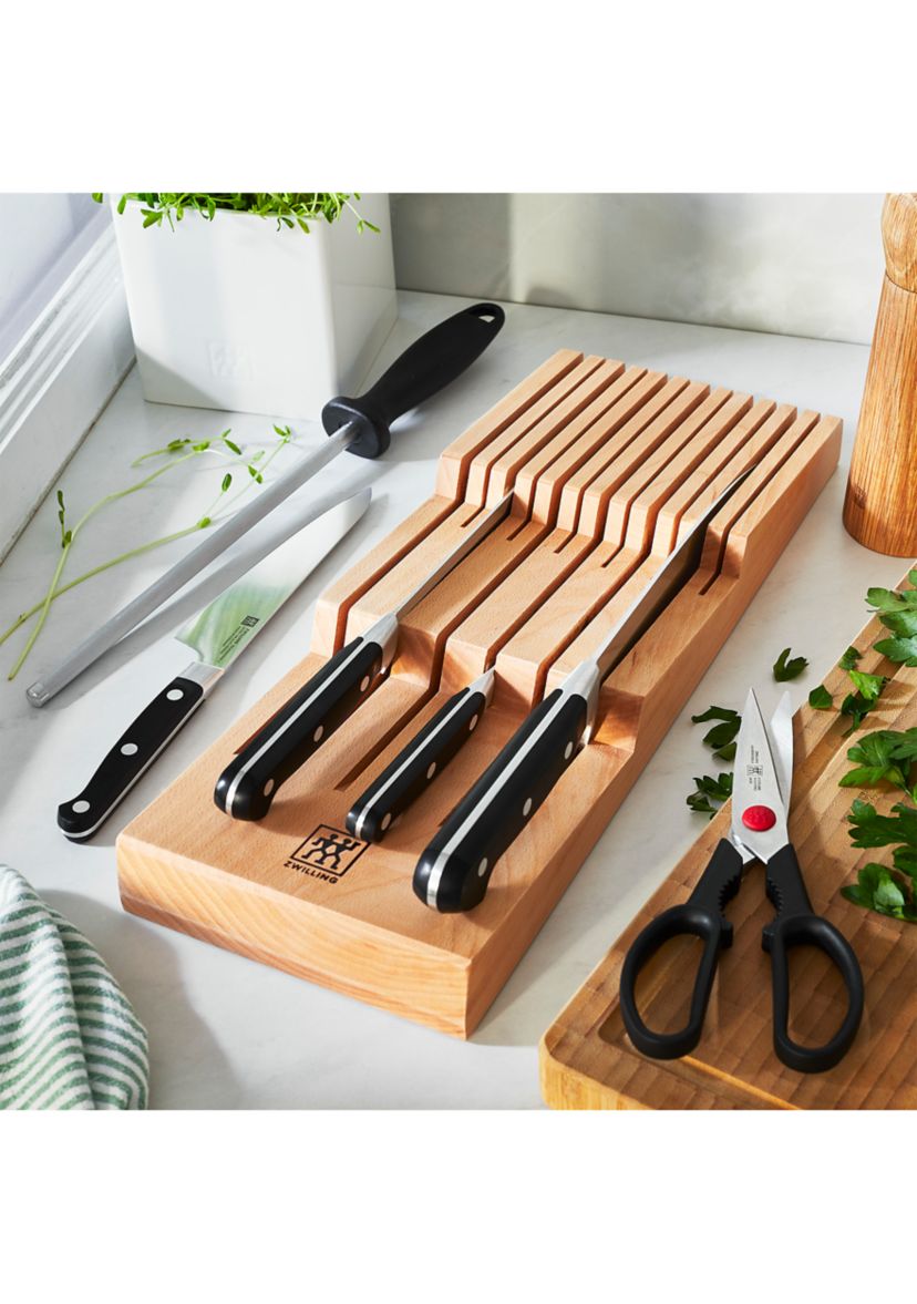 In-Drawer Knife Organizer