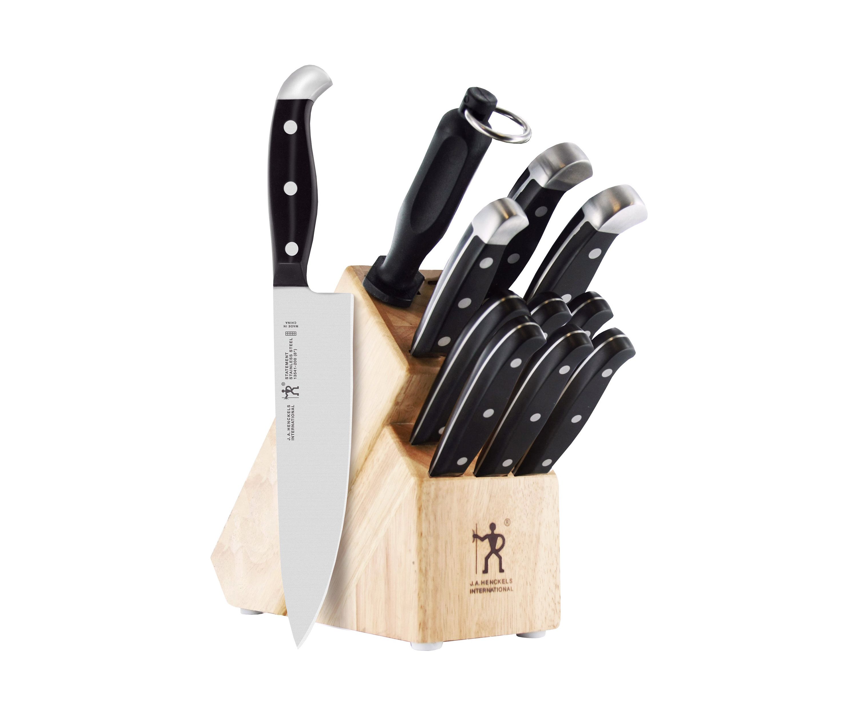 Statement 12pc Knife Block Set