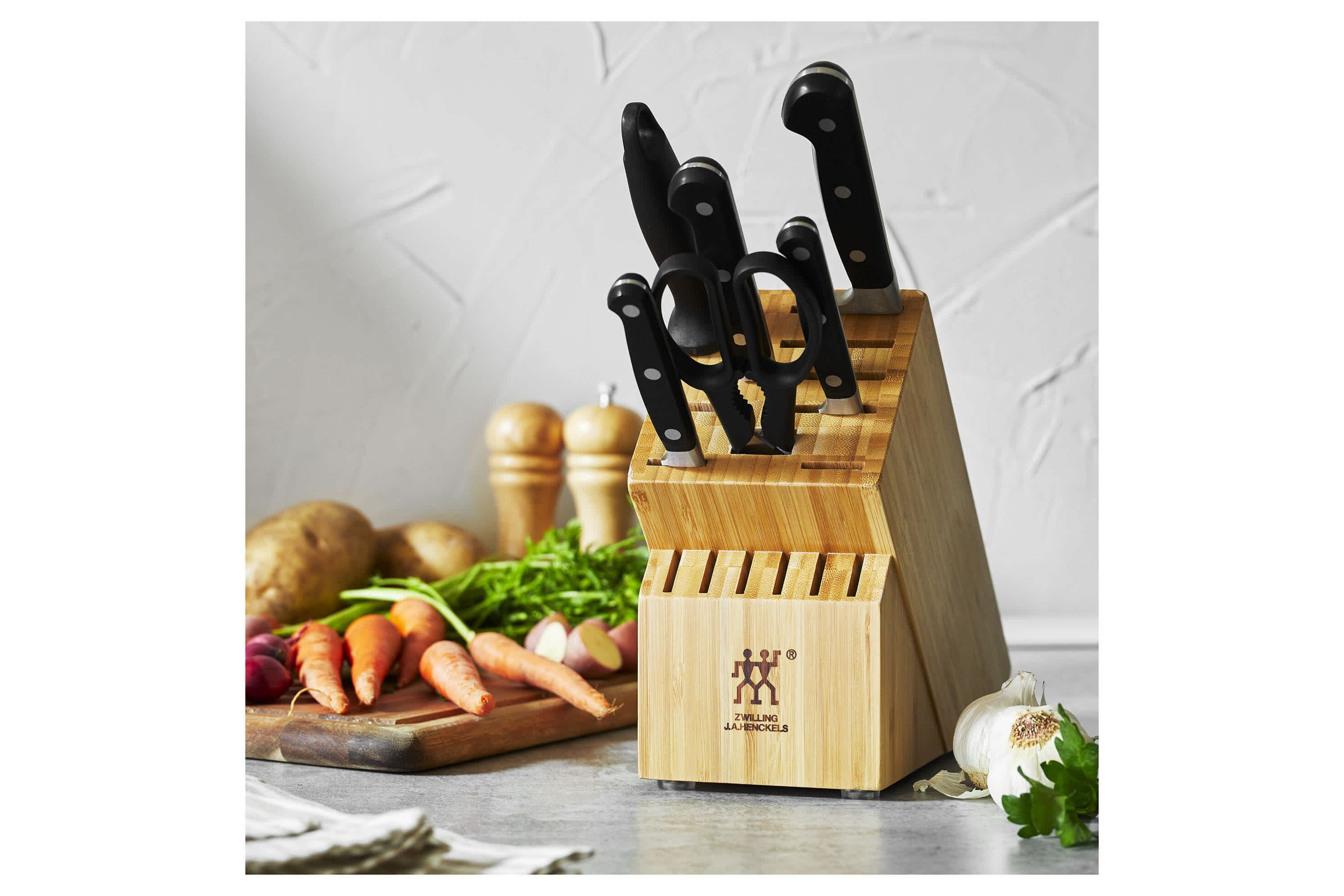 Professional S 7pc Knife Block Set Natural