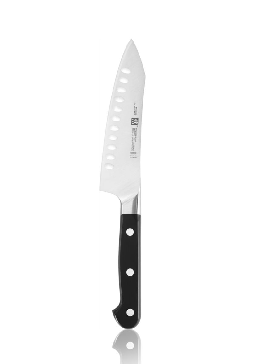 Pro 5.5 Inch Hollow Edge Rocking Santoku Knife