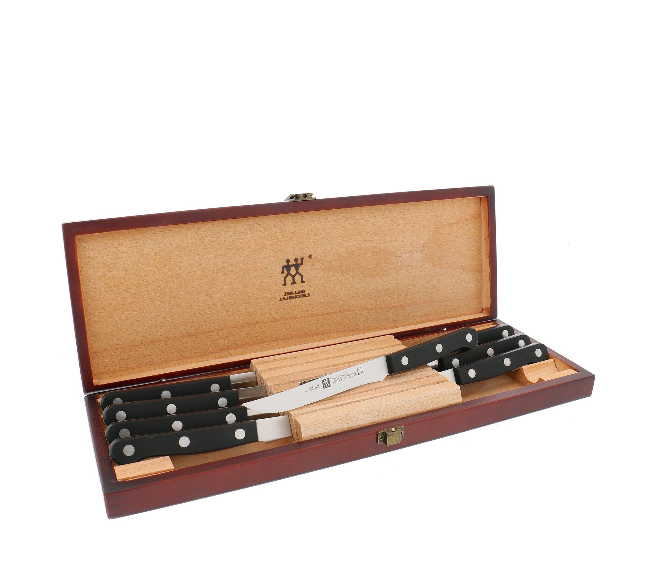 8pc Twin Gourmet Steak Set in Presentation Box