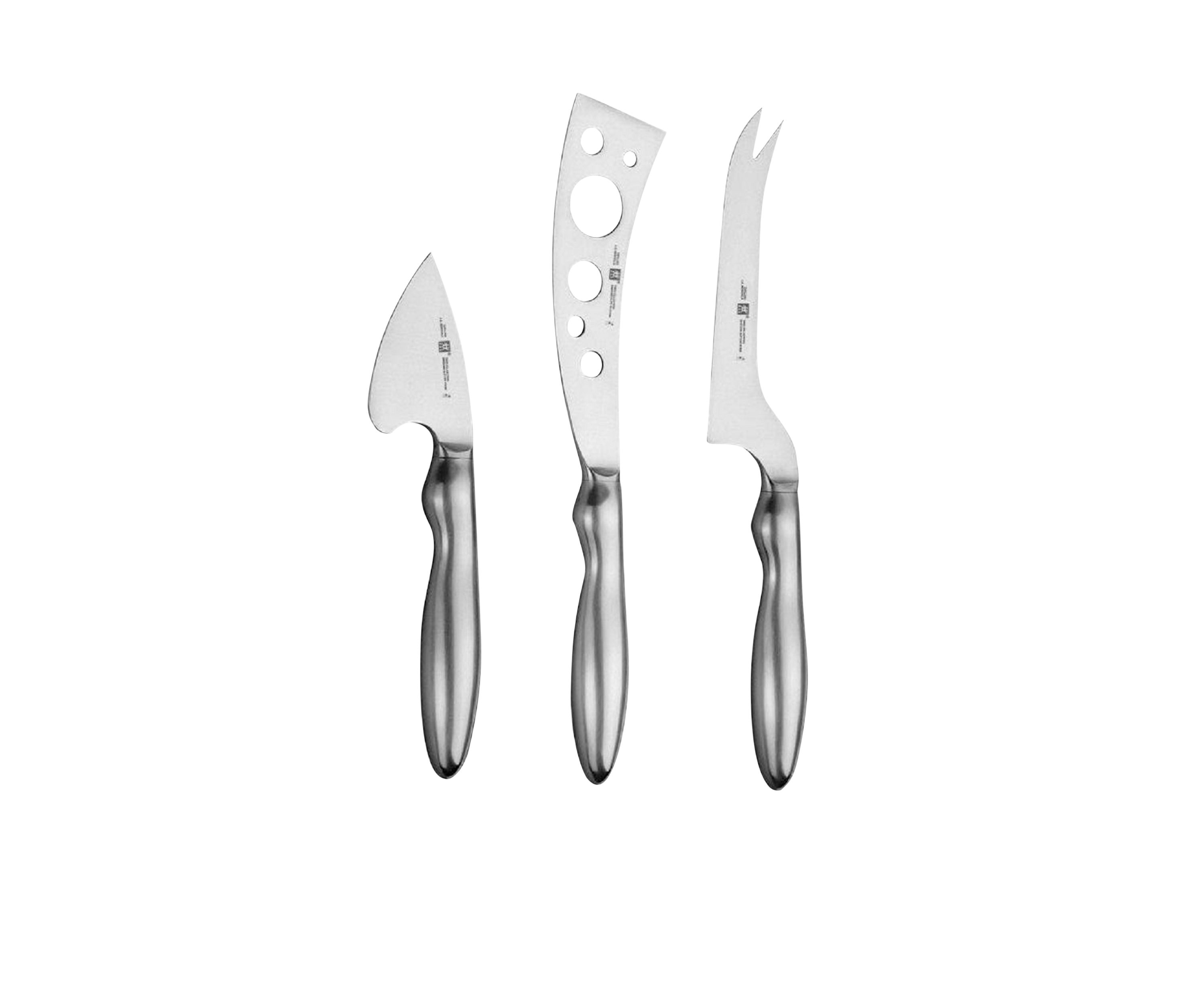 3pc Stainless Steel Cheese Knife Set