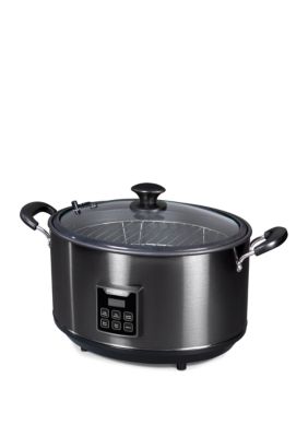 Presto Indoor Electric Smoker and Slow Cooker - Macy's