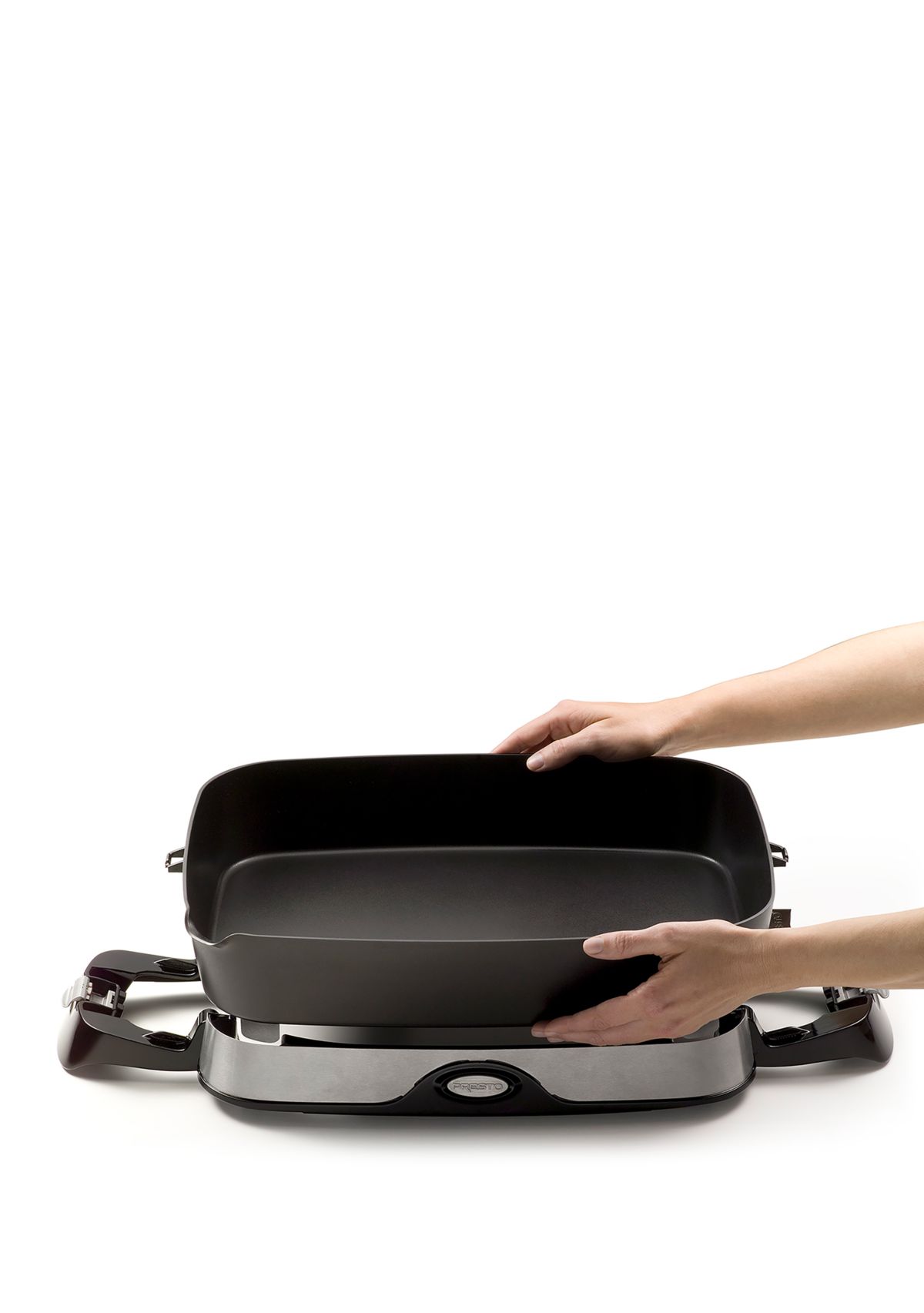 16"SKILLET-REMOV BAS:16:BLACK