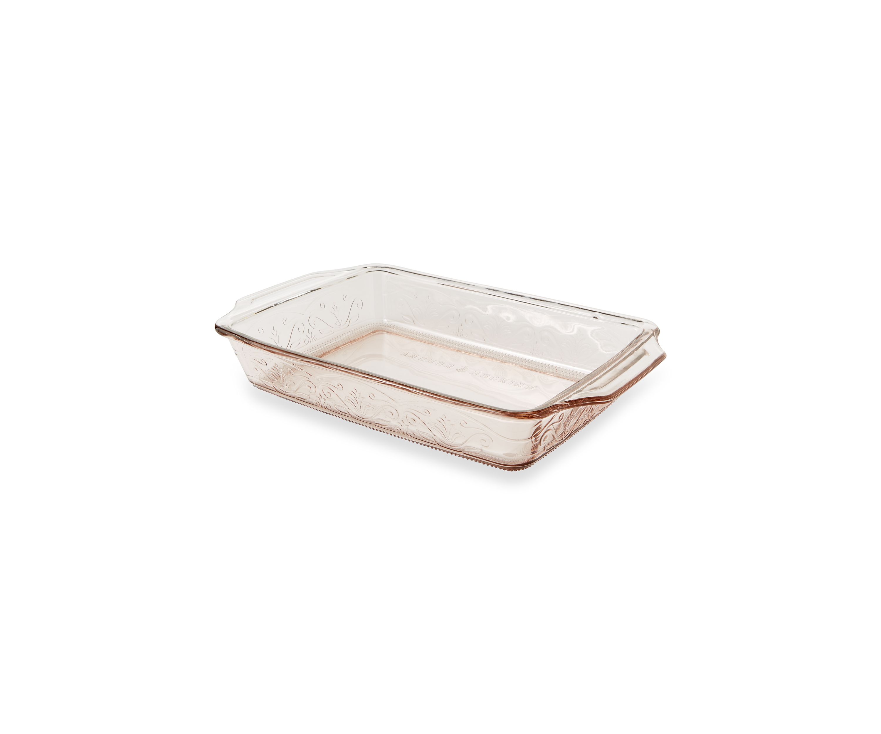 Laurel Embossed Glass 9" x 13" Baking Dish