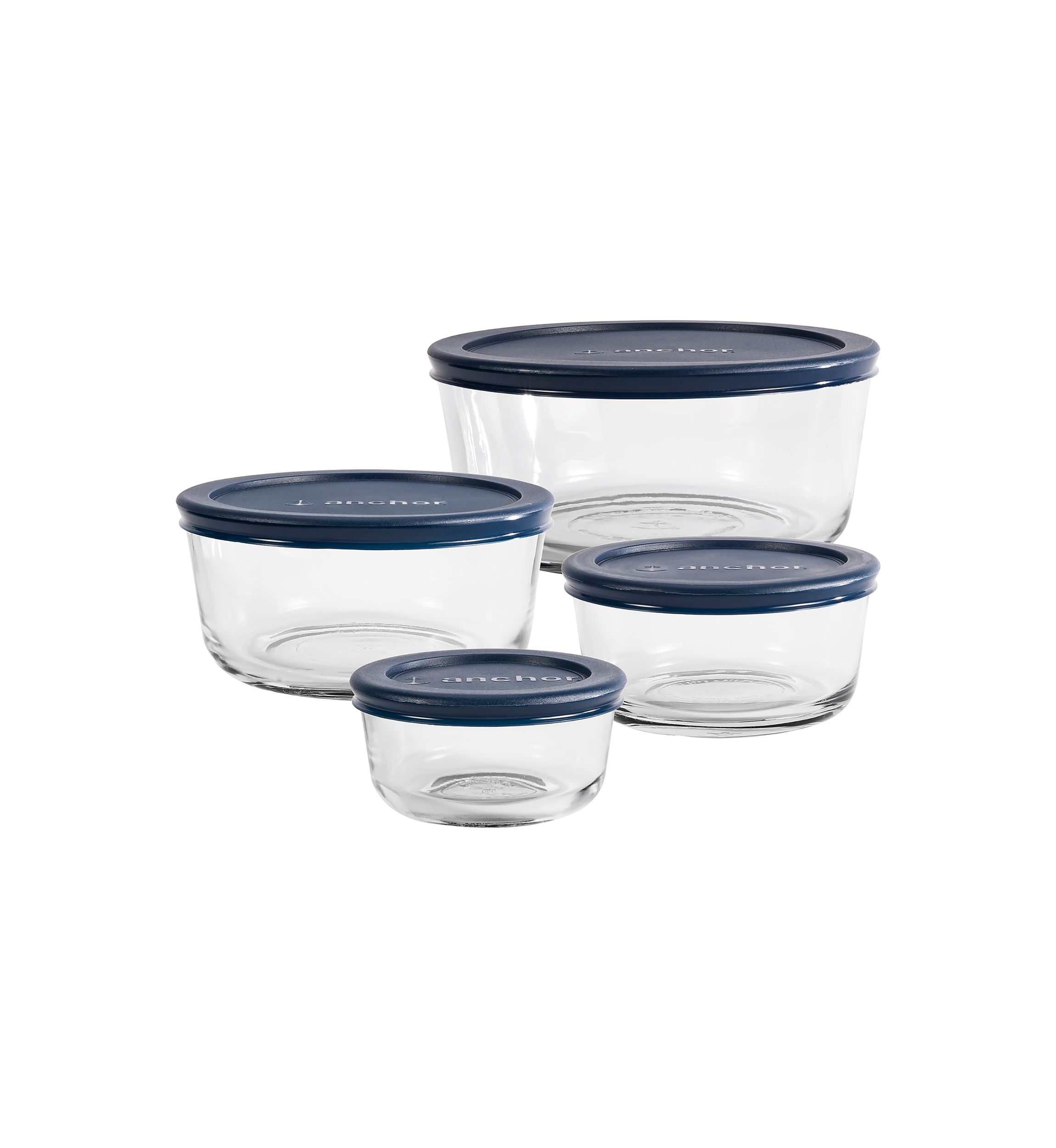 8 Piece Food Storage Set with SnugFit™ Lids