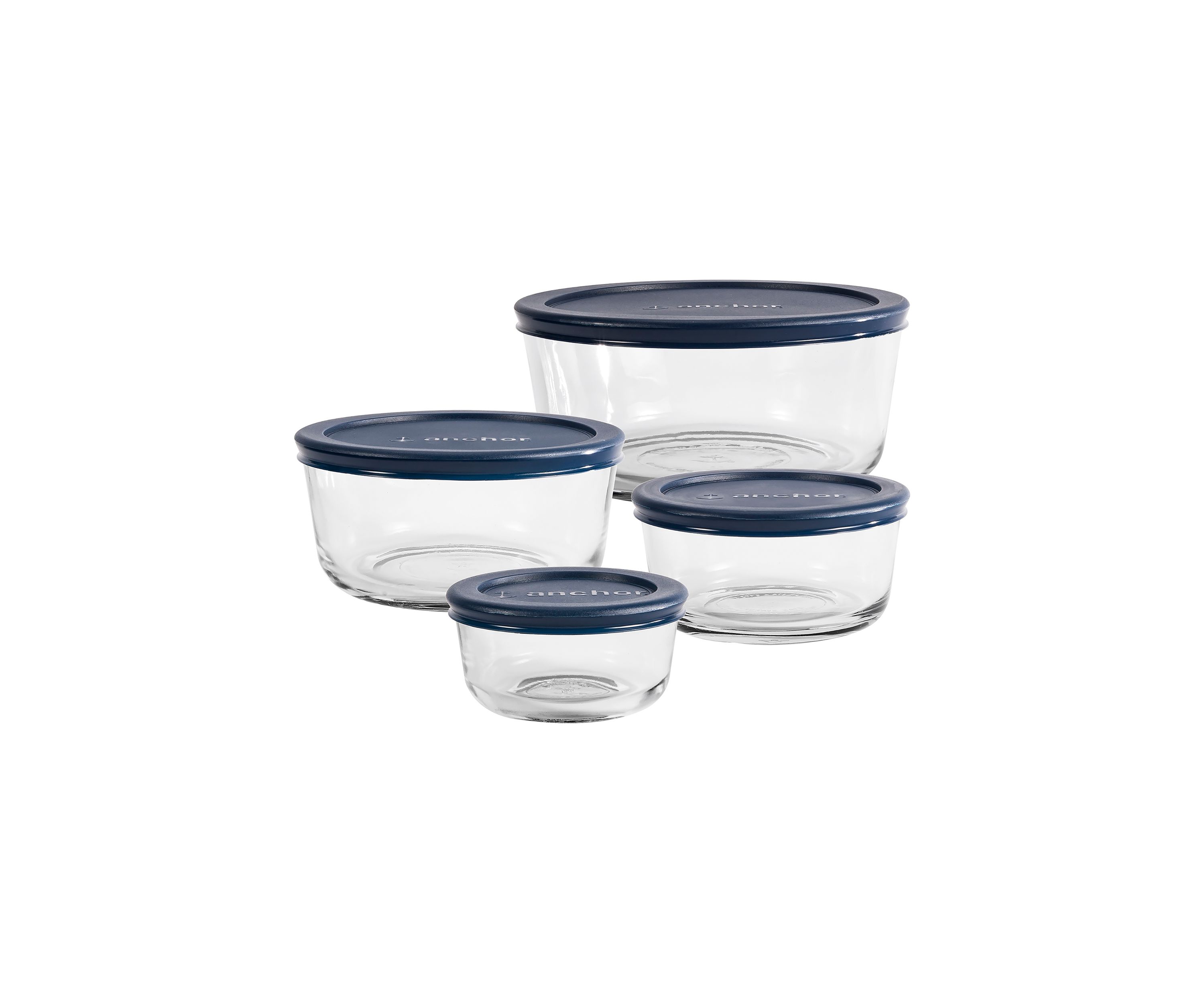 8 Piece Food Storage Set with SnugFit™ Lids