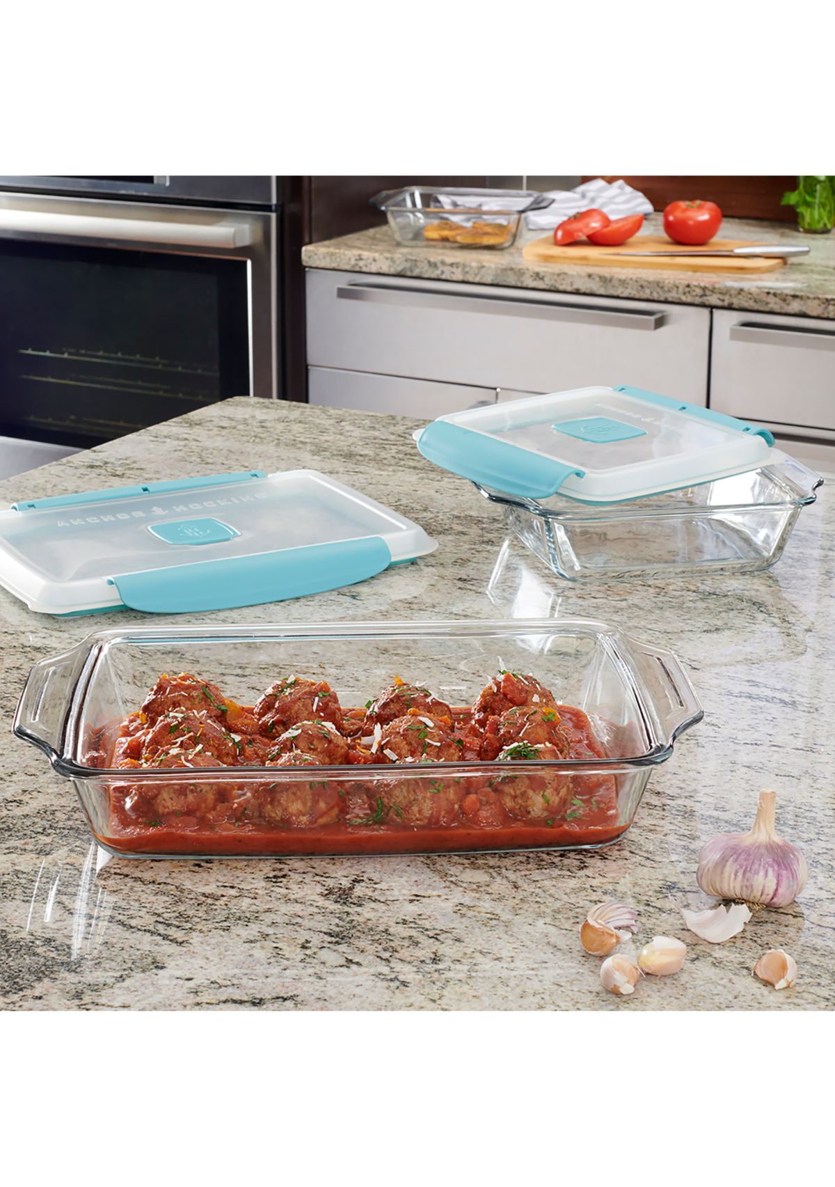Glass Baking Dish with Locking Lid