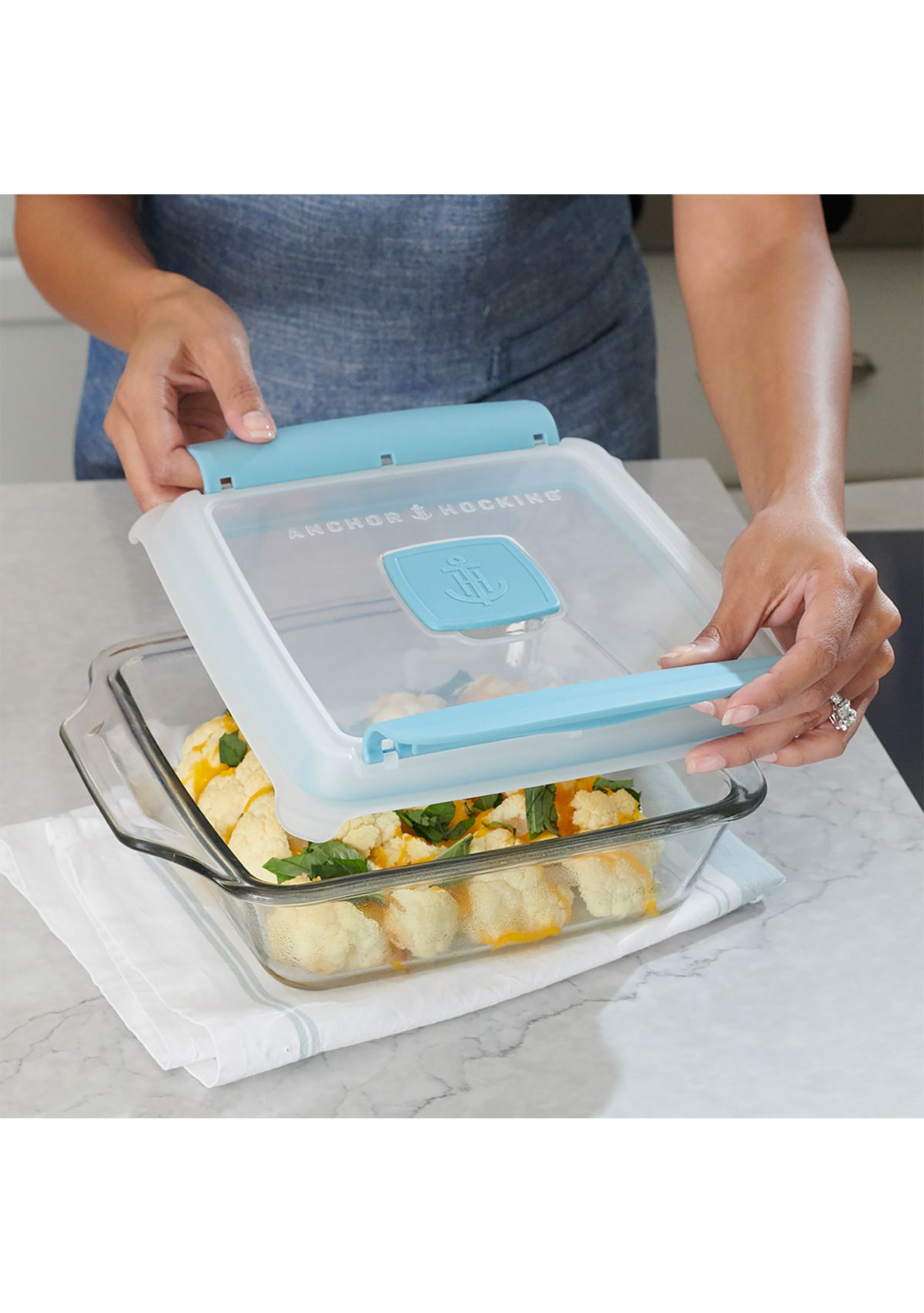 8" Square Snap Lock Baking Dish