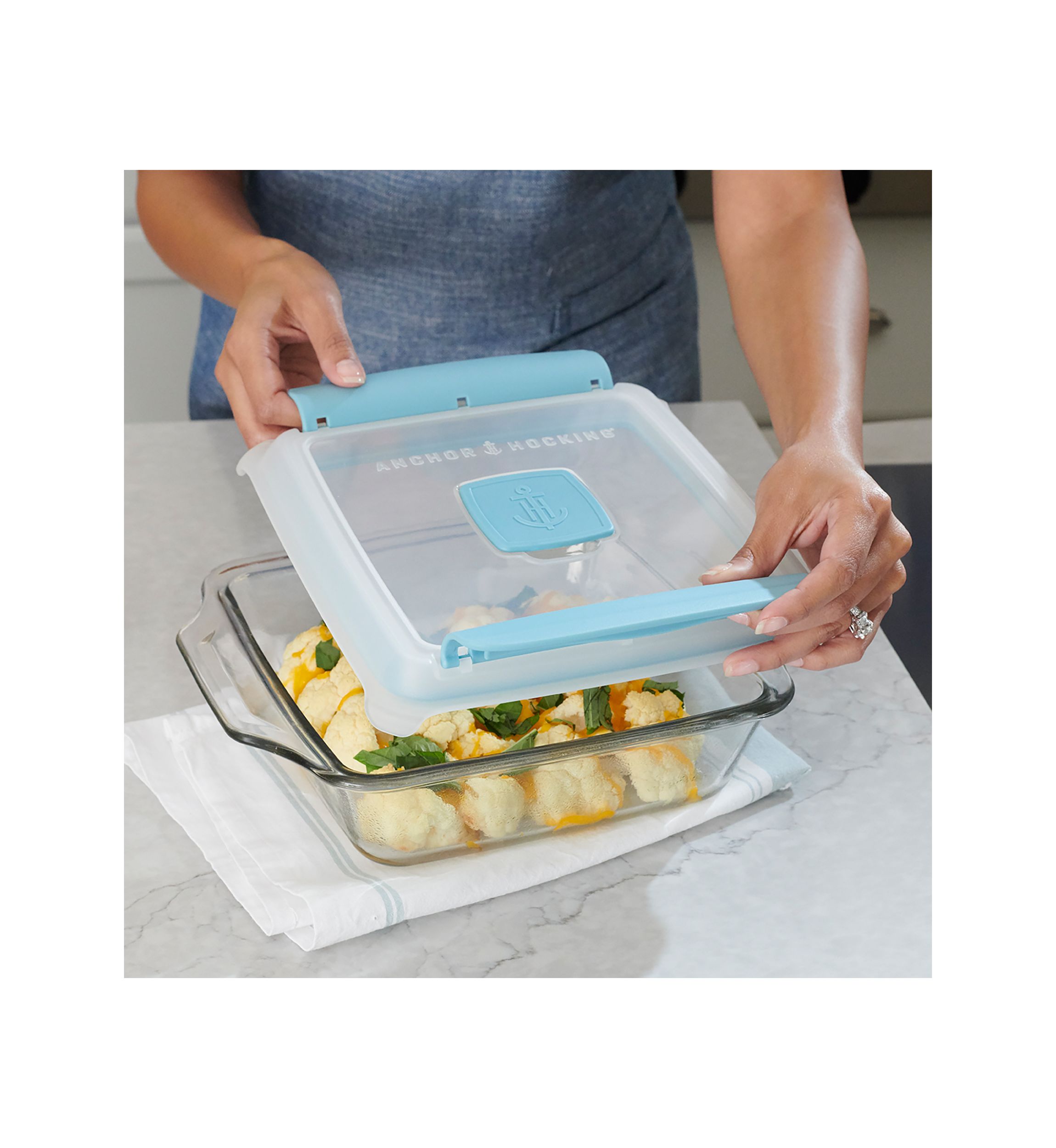 8" Square Snap Lock Baking Dish